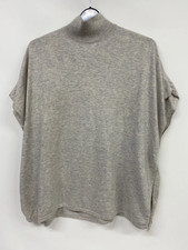 COS Oversized Poncho style Jumper Wool & Cashmere One Size Grey 494