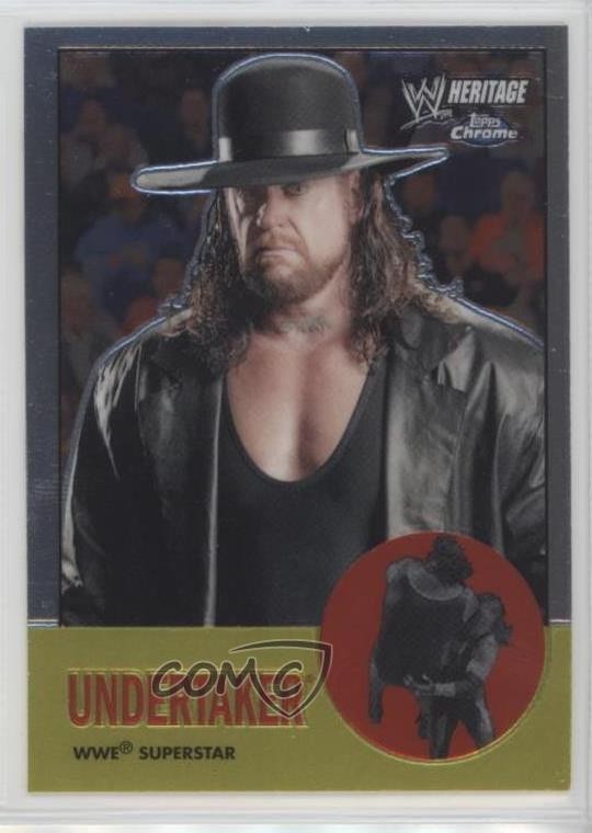 2007 Topps Heritage WWE Chrome Heritage II Undertaker #48 fm0