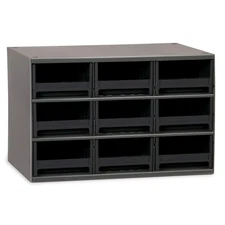 Steel Garage Storage Cabinet, Small Parts Organizer Metal Cabinet for Hardwar...
