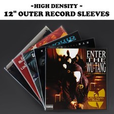 12 inch Outer Record Sleeves Vinyl Albums High Density 3 Mil 450g Thick LP Cover