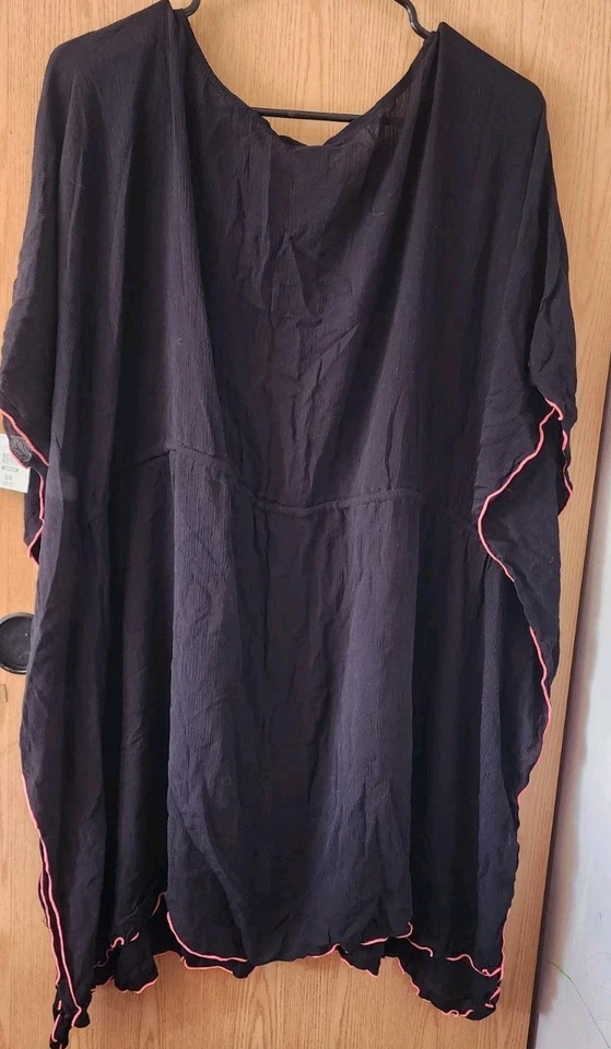 Traje de baño Ocean Pacific OP cubierta XL (15-17) negro rosa cordón Foto 4 de 4