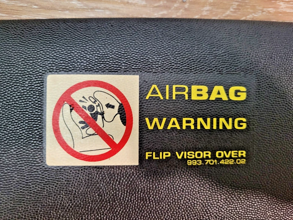 99 Porsche Boxster 986 Left Sun Visor Driver OEM 98656160700 - Image 3 of 4