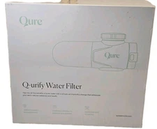🧴 Qure Q-urify Water Filter Faucet-Mounted Skin Care Grade | New Sealed Box