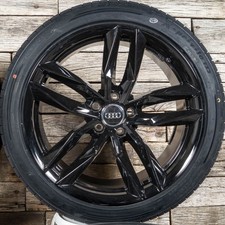 18 Zoll Sommerräder RS3 für Audi Q3 II F3 A6 A7 F2 TFSIe Sportback Schwarz