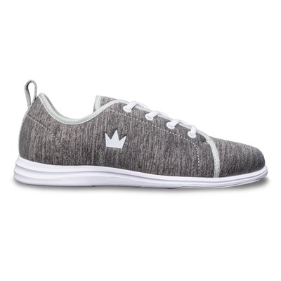 Brunswick Women's Soul Grey Athletic Bowling Shoes