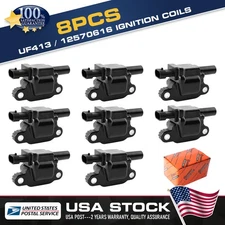 New Quality UF413 12570616 8Pcs Ignition coils For Buick LaCrosse 2008-2009