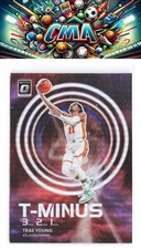 2022-23 Donruss Optic #5 Trae Young T-Minus 3...2...1... Holo