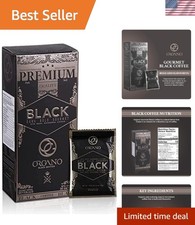 Gourmet Black Coffee, 100 Certified Ganoderma Lucidum 30 sachets