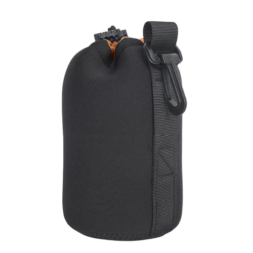 2X S-XL Naranja Neopreno Suave DSLR Cámara Lente Bolsa Almacenamiento Cubierta Estuche EE. UU. - Imagen 17 de 25