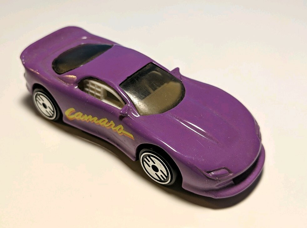 Hot Wheels '93 Camaro Purple Chevy Ultra Hots Chevrolet White