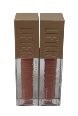 Maybelline Lifter Gloss + Hyaluronic Acid (5.4mL/0.18oz) NEW; LOT OF 2 YOU PICK!