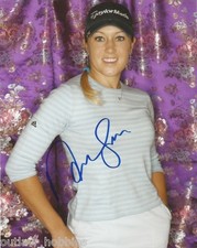 LPGA Natalie Gulbis Autographed Signed 8x10 Photo COA MM
