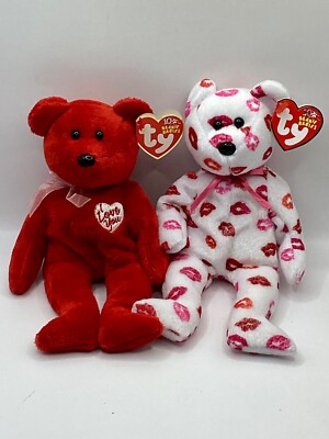 Kissy & Secret Beanie Baby Set