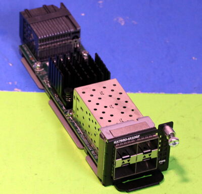 ICX7650-4X10GF Ruckus ICX 7650 4-Port 10GB SFP+ Expansion Module | eBay