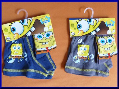 Boxershorts + Socken SpongeBob SCHWAMMKOPF Slip Boxerslip Unterhose