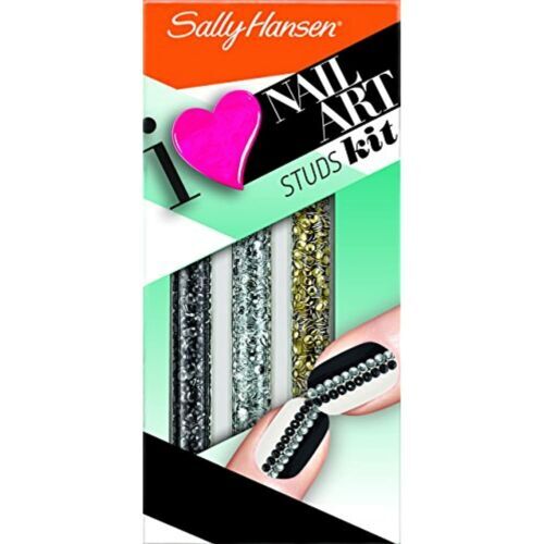 Sally Hansen Pro Tool Kit – Nagel-Kunst-Set Mit Detail-Pinsel, Streifenpinsel & Dotting Tool