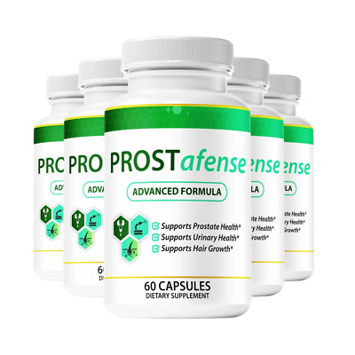 5-Pack Prostafense Pills - Prosta Fense Prostate Support Formula - 300 Capsules