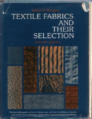 TEXTILE FABRICS AND THEIR SELECTION :: 1976 HB w/ DJ :: FREE Shipping