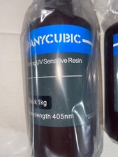 2 Bottles ANYCUBIC 3D Printer Resin, 405nm SLA UV-Curing Resin, NEW