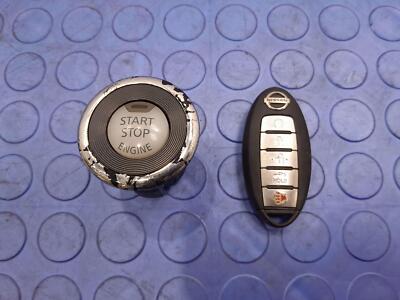 2013-2018 Nissan Altima Start Stop Ignition Push Button Switch with FOB OEM