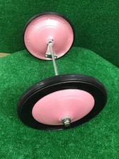 Racer Car Ride On Pink REAR WHEELS AND AXLE Morgan Cycle