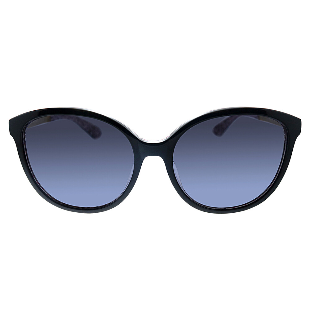 Kate Spade Black Oversixe Sunglasses Classic Design with hard shell case Kate Spade Black Oversixe Sunglasses Classic Design with  main image 4