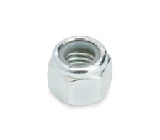Jerico 0053 Hex Head Locking Nut 3/8-16" Thread Steel, Nylon Insert Zinc Oxide