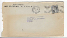 1918-POSTAL HISTORY COVER-THE KANSAS CITY STAR-KANSAS CITY, MO.