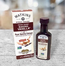 Watkins All Natural Pure Vanilla Extract Non-GMO 2.oz