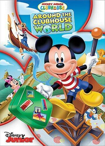 Mickey Mouse Clubhouse: Around the Clubhouse World (DVD, 2014) - 第 1/1 張圖片