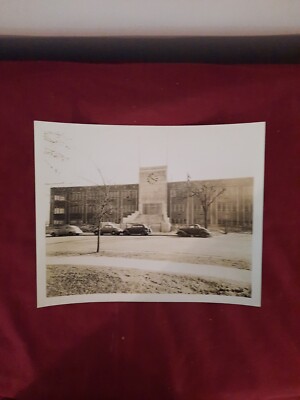 Goodyear Research Laboratory Akron, Ohio 8x10 Photo Construction 1940's #6