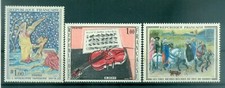 France 1965 - Y & T  n. 1457/59 - Oeuvres d'art (Michel n. 1523-27-29)