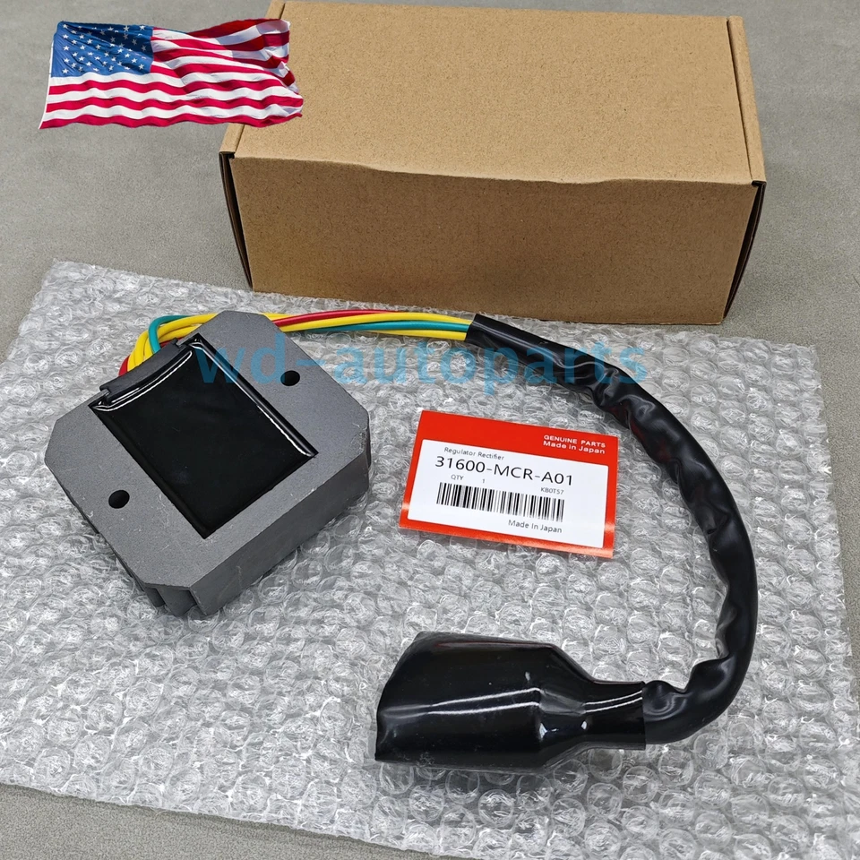 New Regulator Rectifier Voltage For Honda VT750 Shadow 01-07 31600-MCR-A01 USA — 第 2/4 张图片