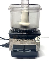 Cuisinart Mini Prep DLC-1SS Food Processor Black & Stainless 2.5 Cup Test/Works