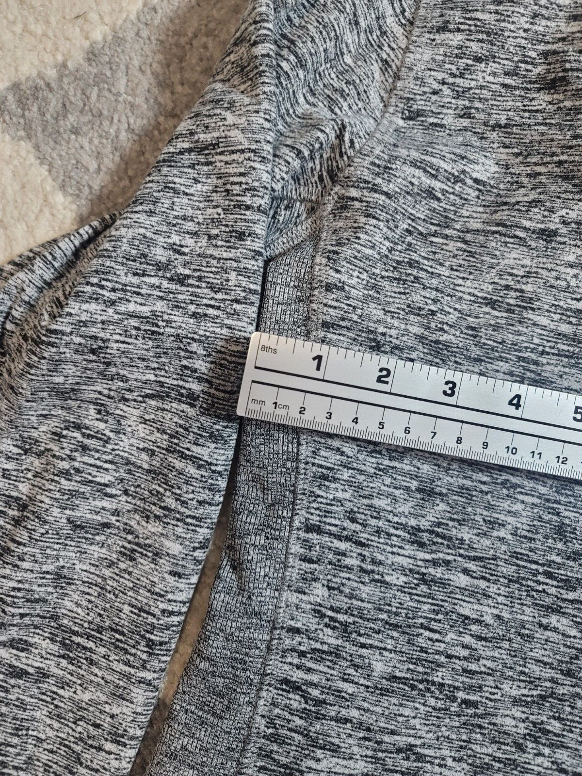 CALIA Women's Grey Full Zip Funnel Neck Athletic Sweater Size XL