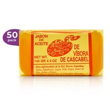 50 Pack Vibora de Cascabel Soap Bar 140g Rattlesnake Oil Wholesale