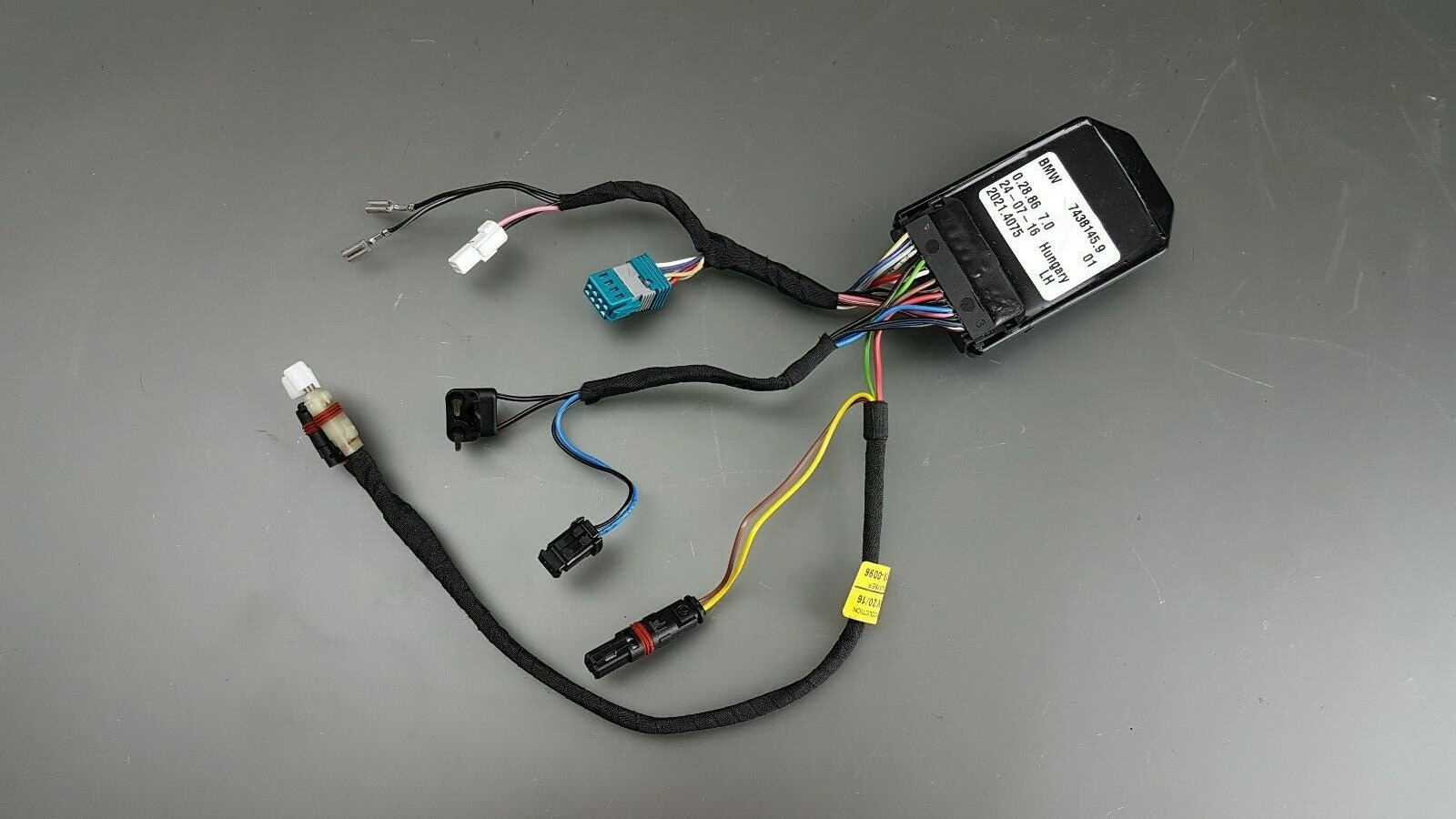 Orig BMW Exterior Mirror Wiring Memory Heated Ec Twa Electric 