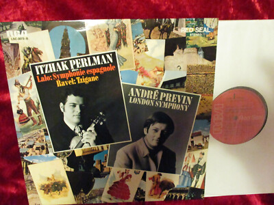 ITZHAK PERLMAN plays-Lalo:Symphonie espagnole-Ravel:Tzigane--Andre Previn---!--