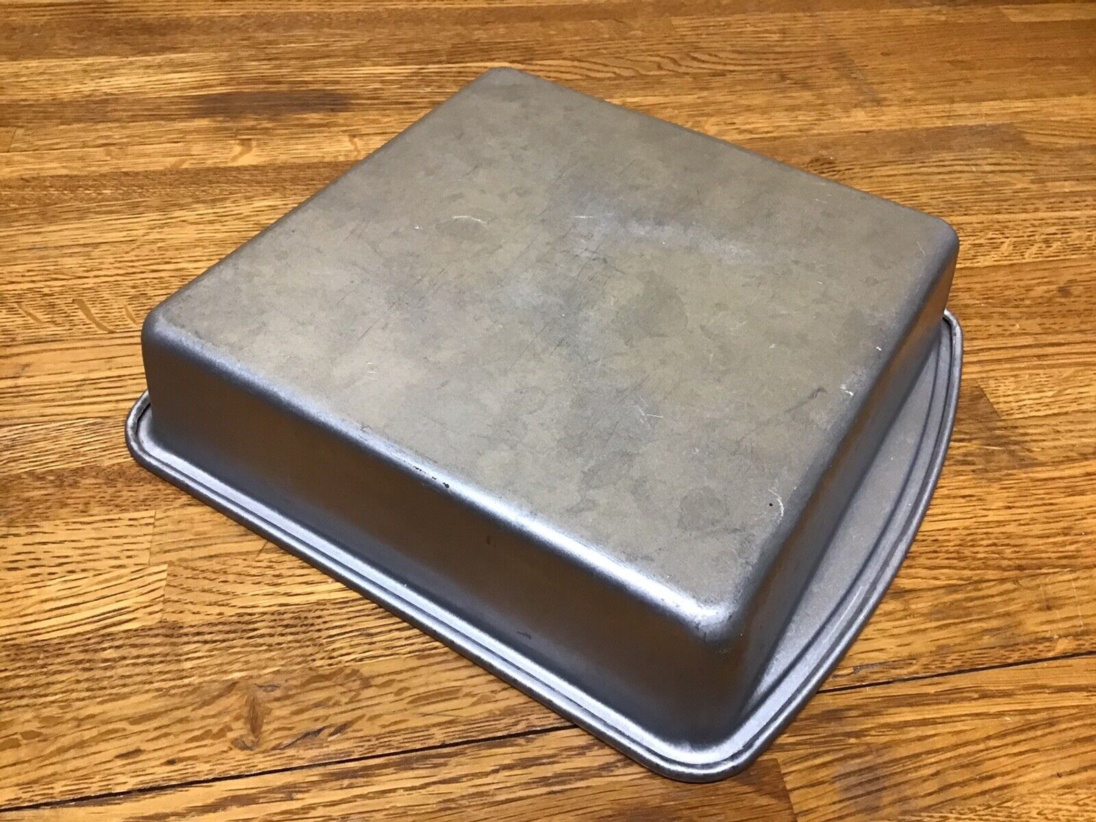 PAMPERED CHEF Aluminized Steel Metal Baking Pan 8X8 Square Brownie