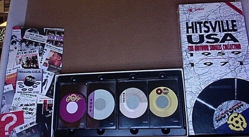 EX RARE 4 CASSETTE SET Motown Hitsville Marvin Gaye Michael Jackson The Supremes - Picture 2 of 4