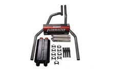 01-06 Chevy Gmc 2500 Truck 2.5 Dual Exhaust Flowmaster Big Block Slash Cut Tips 01-06 Chevy Gmc 2500 Truck 2.5 Dual Exhaust Flowmaster Big Block Slash Cut Tips