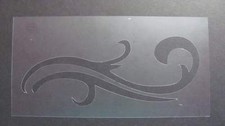 Stencil Whimsy Flourish #3 Floral Prim Airbrush Mylar Durable #375 Made in USA