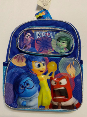 Disney Inside Out Small 12'' Toddler School Backpack ,Official Licensed!