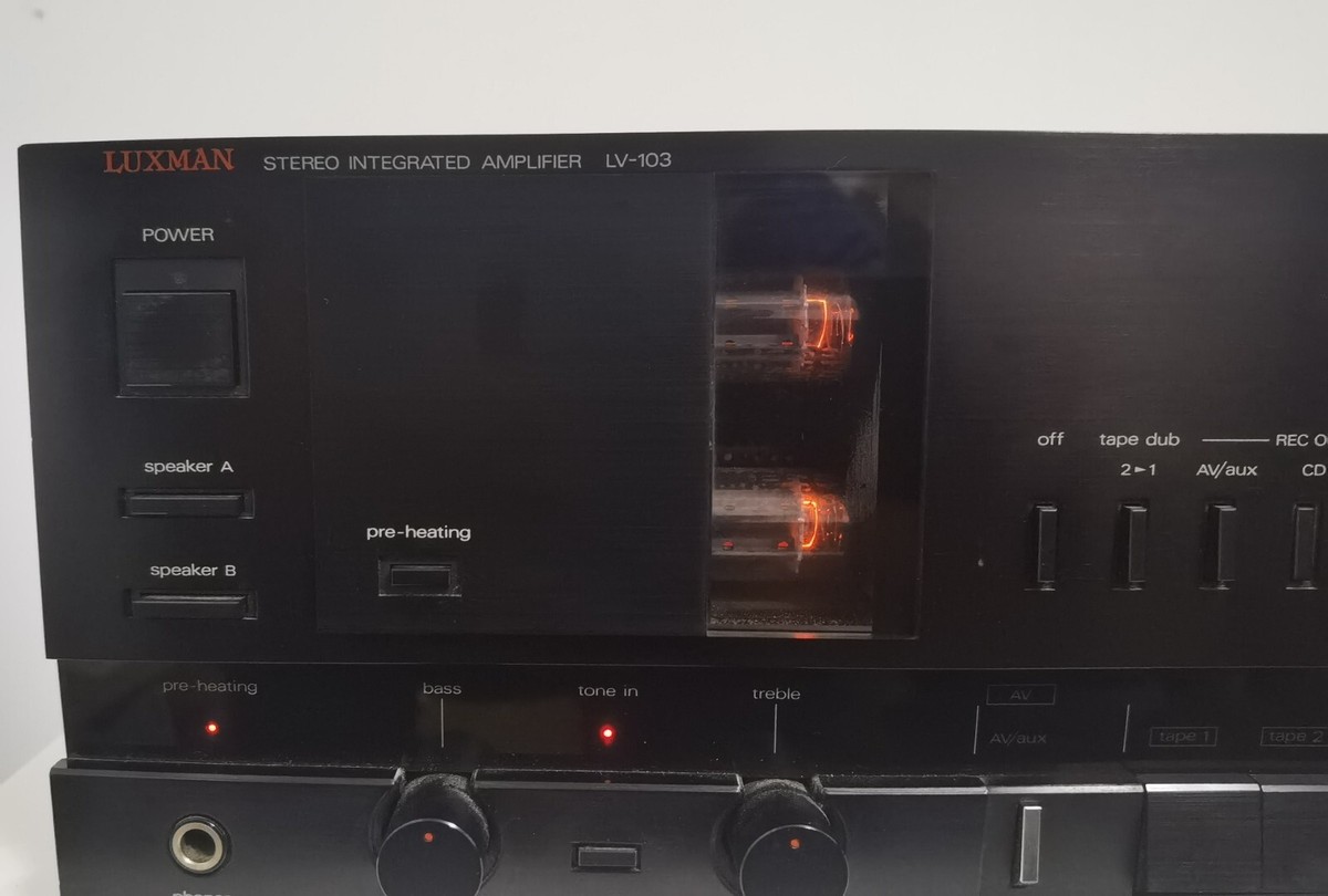 amplificateur luxman lv 103 tube | eBay
