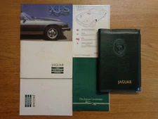 Jaguar XJS Owners Handbook Manual and Wallet
