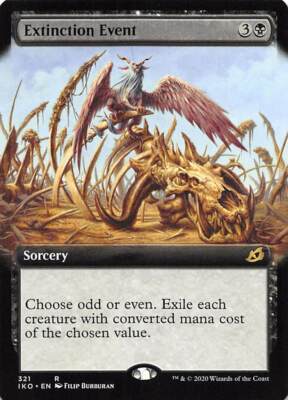 Magic Extinction Event Extended Art Ikoria: Lair of Behemoths: Extras 