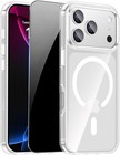 Magnetic Shockproof Cover for iPhone 17 Pro Max Case 1x Privacy Screen Protector