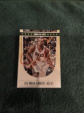 2011-12 NBA Hoops Luc Mbah a Moute 129 Hand Signed auto autograph ORANGE SHARPIE