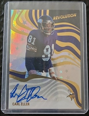 2025 Panini Revolution - Revolution Signatures Carl Eller #RSA-CER Astro (AU)