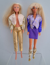 Lotto Barbie Hollywood Hair Fashions #1983 +Barbie Mattel omaggio